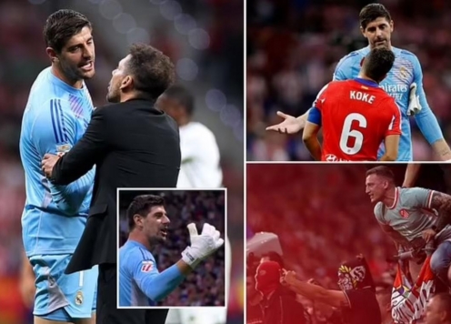 HLV Simeone thẳng thừng chỉ trích Thibaut Courtois