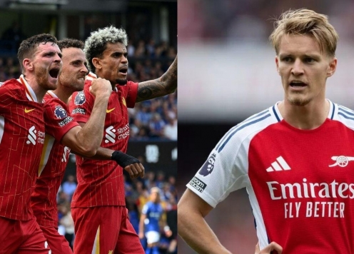 Odegaard nói thẳng một điều về Liverpool của Arne Slot