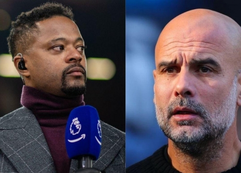 Patrice Evra: 'Pep đang biến bóng đá thành trò chơi của robot'