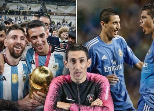 Di Maria: 'Messi hơn hẳn Ronaldo'