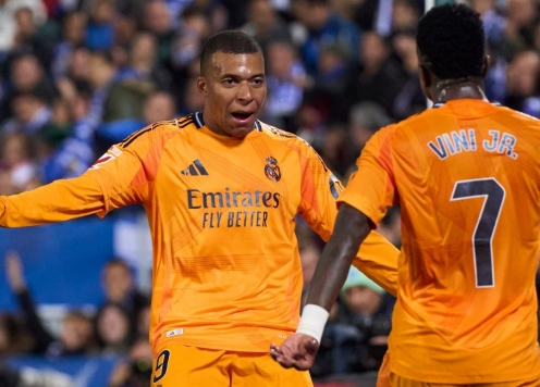 Real Madrid thắng dễ Leganes: Mbappe và Bellingham tỏa sáng