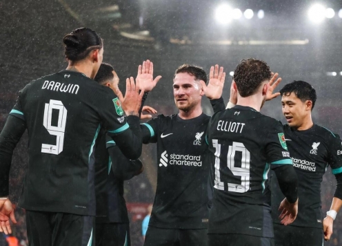 Hạ gục Southampton, Liverpool thẳng tiến bán kết Cúp liên đoàn