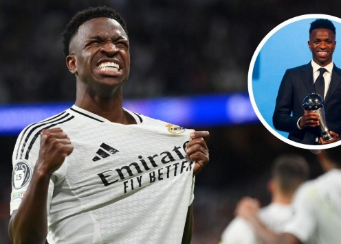 Vinicius sẽ được Real Madrid vinh danh đặc biệt