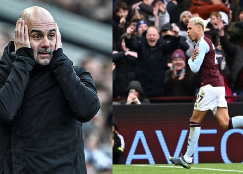 Man City gục ngã trước Aston Villa, chính thức rơi khỏi top 5 Ngoại hạng Anh