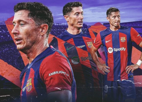 Lewandowski khiến Barca thất vọng toàn tập