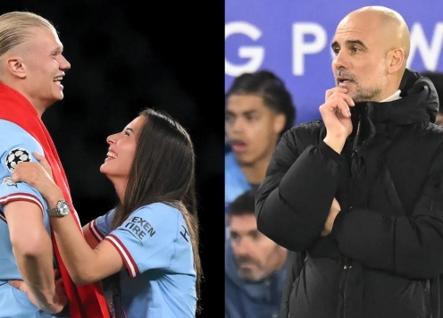 Pep Guardiola vô tình tiết lộ Haaland đón con đầu lòng