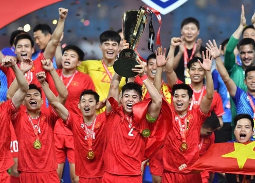 ĐT Việt Nam xô đổ hàng loạt kỷ lục khi vô địch AFF Cup 2024