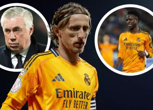 Modric mắng thẳng mặt Vinicius, Real Madrid lộ rạn nứt ngay trên sân