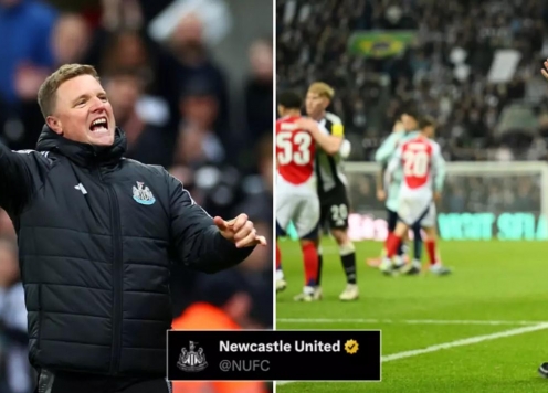 Newcastle làm bẽ mặt Arteta và Arsenal chỉ qua một hành động