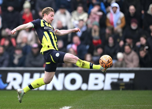 De Bruyne lập công, Man City nhọc nhằn vào vòng 5 FA Cup