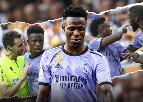 Vinicius bị đồng đội Real Madrid xa lánh