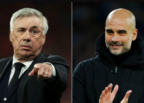 Ancelotti phản bác Pep Guardiola về cái tên đi tiếp tại cúp C1