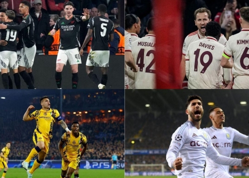 Xác định 4 đội bóng chắc suất vào Tứ kết Champions League