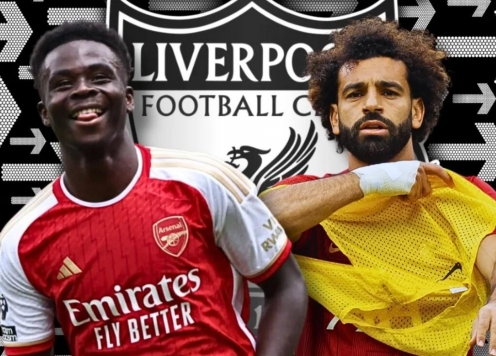 Liverpool dừng bước ở C1, CĐV Arsenal tuyên bố Saka hơn hẳn Salah