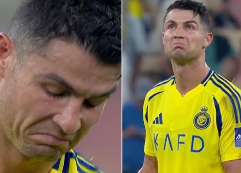 Cristiano Ronaldo hành động kỳ quặc khi Al Nassr bị loại