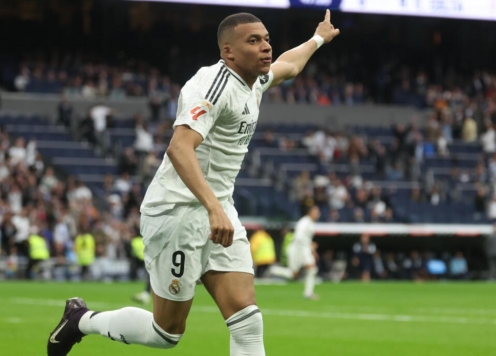 Kylian Mbappe đi vào lịch sử Real Madrid