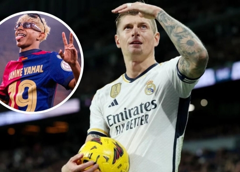 Toni Kroos bất ngờ chỉ thẳng cái tên hay nhất Barca, không phải Lamine Yamal