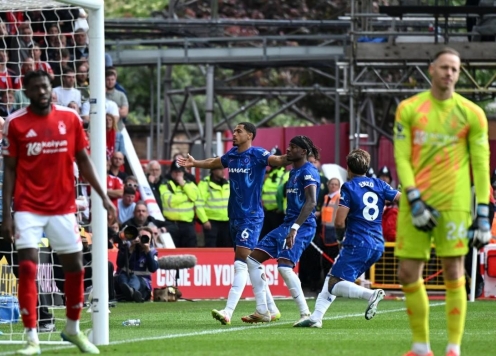 Thắng nghẹt thở Nottingham, Chelsea giành vé dự Champions League 2025/26