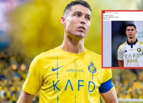Ronaldo chốt tương lai với Al Nassr bằng bài đăng gây bão
