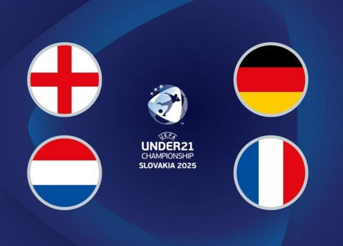 Chính thức: Xác định 2 cặp bán kết U21 EURO 2025