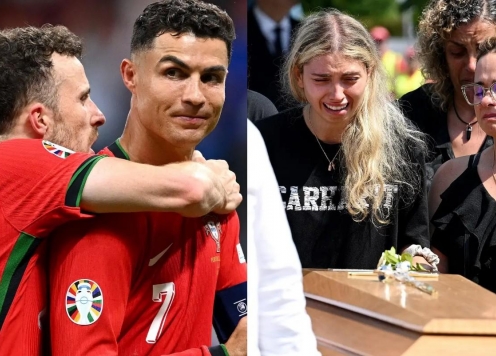 Ronaldo gọi điện xin lỗi gia đình Diogo Jota