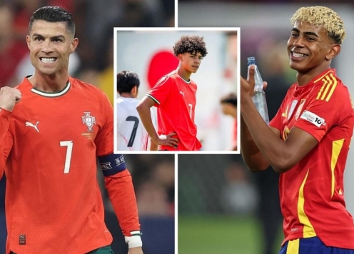 Con trai Ronaldo bất ngờ thừa nhận Yamal giỏi hơn bố mình