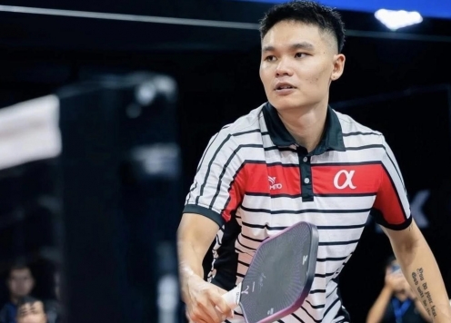 Tay vợt pickleball Việt Nam Trịnh Linh Giang chiếm ngôi số 1 châu Á