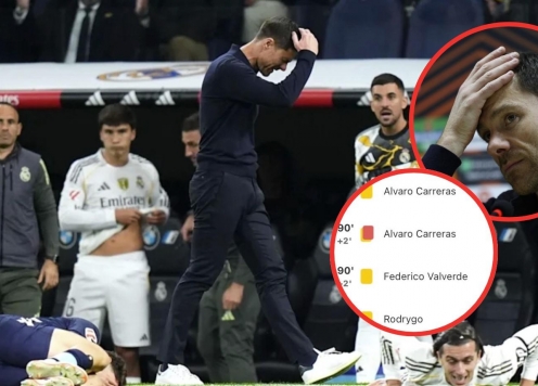 Nhận liên tiếp 3 thẻ đỏ, Real Madrid ê chề chưa từng thấy dưới thời Alonso