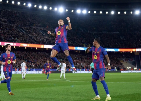 Raphinha lập cú đúp, Barca bỏ xa Real Madrid 7 điểm ở La Liga