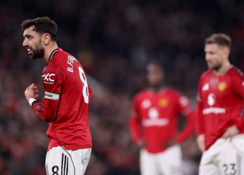 Bruno 'nổi điên' với đồng đội, phòng thay đồ MU hỗn loạn tột độ