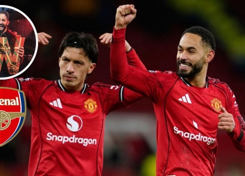 CHÍNH THỨC: Arsenal mất ngôi vương vào tay Manchester United
