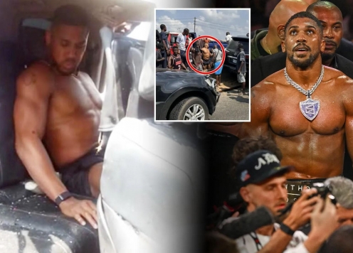 'Quyền vương' Anthony Joshua gặp tai nạn xe hơi nghiêm trọng, 2 người thiệt mạng