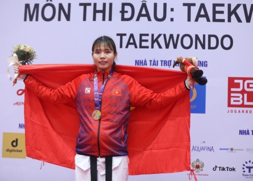 Giành HCĐ, Bạc Thị Khiêm tiết lộ bí quyết 'quật ngã' võ sĩ Taekwondo top 3 thế giới