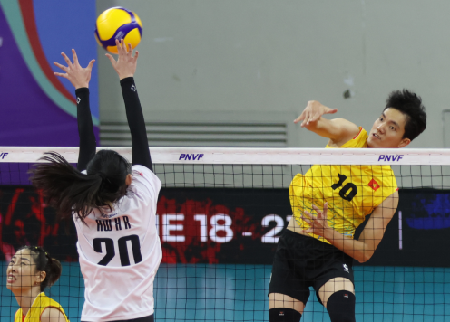 Áp đảo Kazakhstan, bóng chuyền nữ Việt Nam chắc suất vào bán kết AVC Challenge Cup 2024