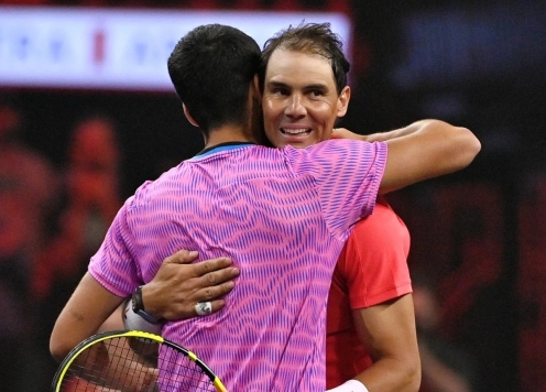 Rafael Nadal dùng mỹ từ ca ngợi Carlos Alcaraz