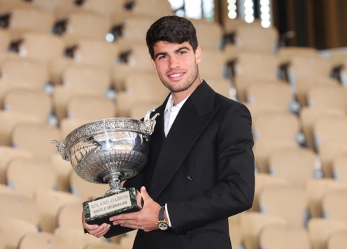 Alcaraz vinh danh Federer, Nadal và Djokovic: 'Họ là những thiên tài'