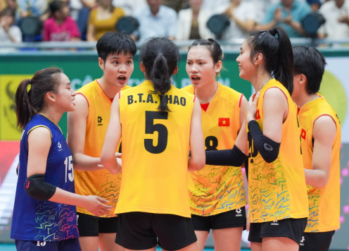 Trực tiếp bóng chuyền nữ U20 Việt Nam vs U20 Thái Lan: Đôi công hấp dẫn