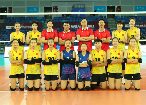 Bóng chuyền nữ U20 Việt Nam vào vòng 8 đội mạnh nhất tại giải Châu Á 2024