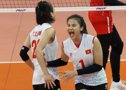 Trực tiếp bóng chuyền nữ Việt Nam 1-0 Philippines: Khởi đầu thuận lợi
