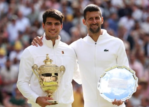 Djokovic ca ngợi Alcaraz sau thất bại tại Wimbledon