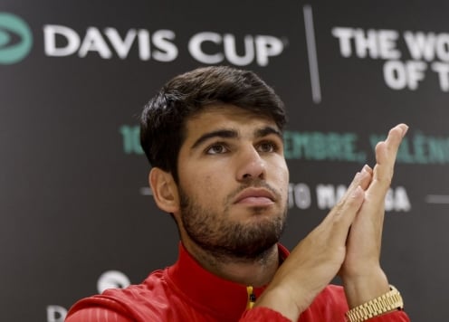 Carlos Alcaraz sẵn sàng cho Davis Cup Finals 2024