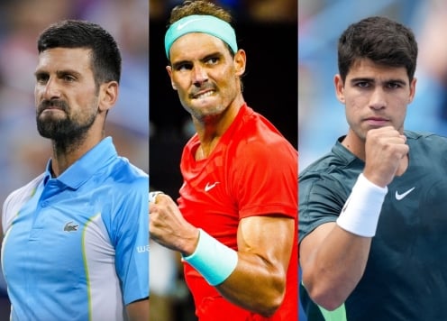 Dàn sao Djokovic, Nadal, Alcaraz và Sinner chuẩn bị đến Ả Rập Xê Út thi đấu