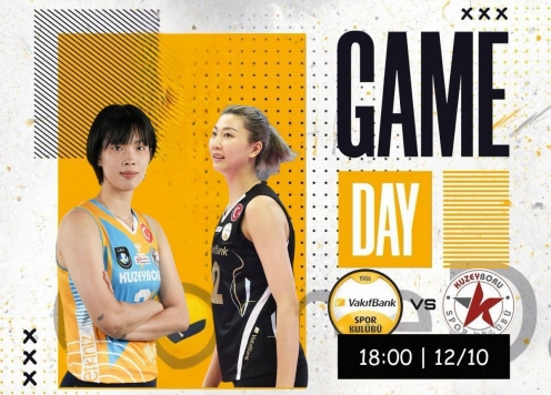 Trực tiếp bóng chuyền nữ Kuzeyboru vs VakifBank, 18h00 ngày 12/10