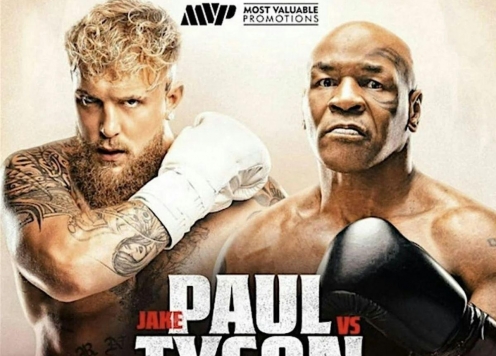 Trực tiếp Mike Tyson vs Jake Paul, 8h00 ngày 16/11