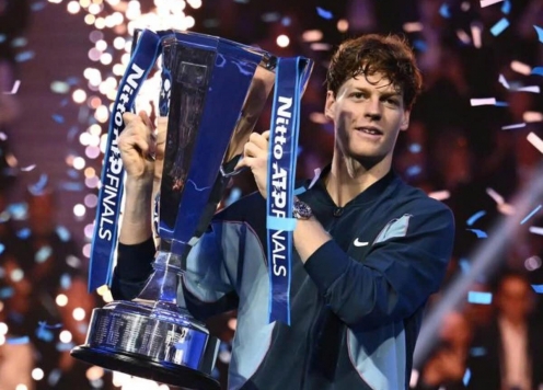 Jannik Sinner giành danh hiệu ATP Finals đầu tiên trong sự nghiệp