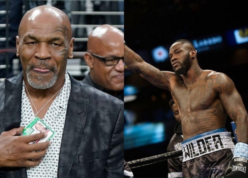 Deontay Wilder móc mỉa Mike Tyson