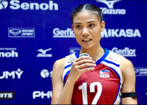 Sao trẻ bóng chuyền nữ Philippines nói thẳng khó khăn tại AVC Nations Cup 2025