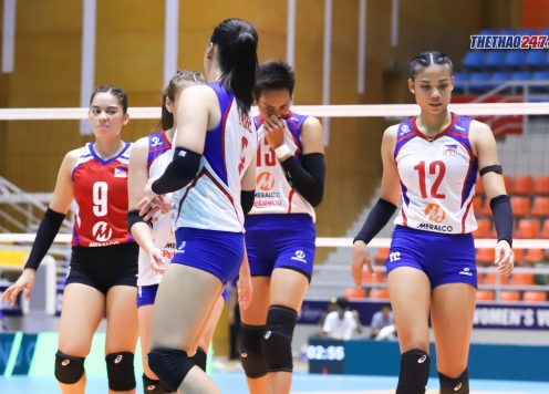 Bóng chuyền nữ Philippines tự tin lọt chung kết giải châu Á