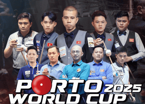 Trần Quyết Chiến dẫn đầu đội hình cơ thủ Việt Nam dự World Cup Porto 2025