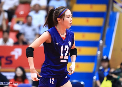 Đài Bắc Trung Hoa dễ dàng vào tứ kết VTV Cup 2025